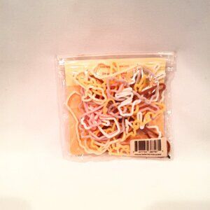 Toy Prize Collectable Kids 24 Pack Fast Food Stretchy Shapes Silicone Bands New